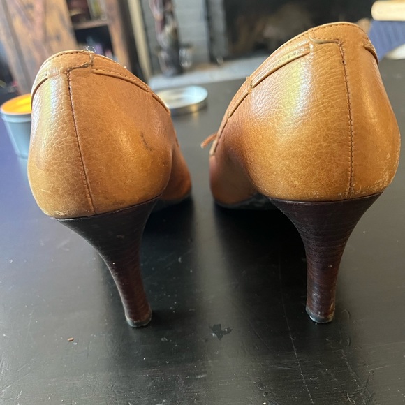 Ralph Lauren Leather Heels - Picture 2 of 6